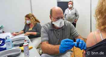 Impfstützpunkt Bruchsal: Boostern boomt über die Feiertage - BNN - Badische Neueste Nachrichten