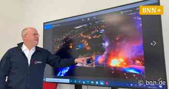 Großbrand bei Holzindustrie Bruchsal: So erlebten Einsatzkräfte das Feuer - BNN - Badische Neueste Nachrichten