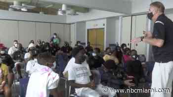 Gun Violence Victims Tour Zoo Miami As Part of MDPD Youth Outreach Program