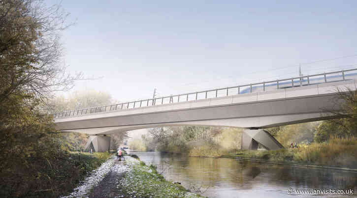 First pier cast for HS2’s Colne Valley viaduct
