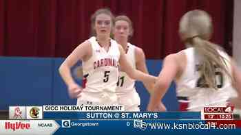 St. Mary's girls basketball blows by Sutton in GICC Tournament - KSNB Local 4
