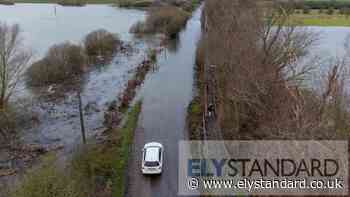 Sutton Gault Causeway closed by flooding - Ely Standard