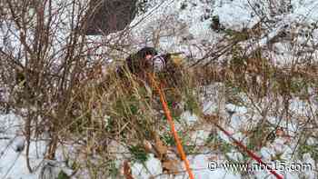 Hiker rescued after fall on trail, hanging on by tree root - WMTV - NBC15