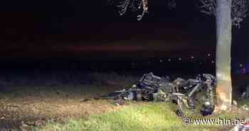 Twintiger overleeft klap tegen boom niet: “Hij reed minstens 160 kilometer per uur en droeg geen gordel” - Het Laatste Nieuws