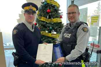 Wetaskiwin Integrated Traffic Unit announces first annual memorial award recipient - Red Deer Advocate