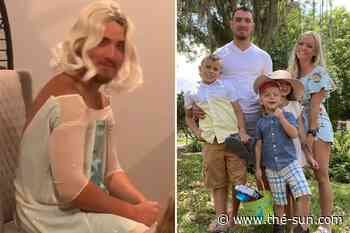 Teen Mom Mackenzie McKee’s husband Josh praised as he dresses up as Disney princess for kids’ tea party in... - The US Sun