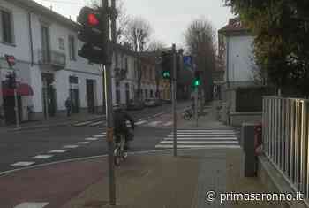 Installato a Saronno il nuovo semaforo intelligente - Prima Saronno