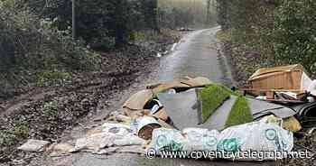 Fly tippers strike again blocking Coventry road - Coventry Live