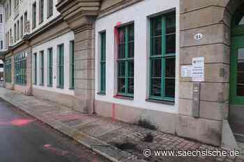 Dresden: Farbanschlag auf Dresdner Polizeirevier - Sächsische.de