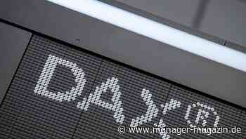 Börse: Dax notiert am letzten Handelstag im Plus
