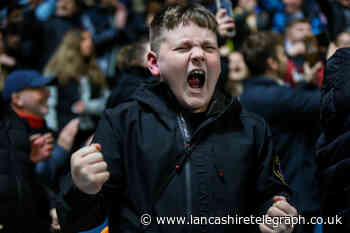 Fan Gallery: Blackburn Rovers supporters celebrate victory against Barnsley