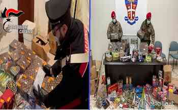 Catania, sequestrati 114 kg di fuochi d’artificio - Livesicilia.it