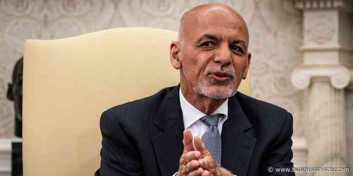 Last president of Afghanistan said he only had 2 minutes to decide whether to flee Kabul, and didn't realize he was flying into exile until after takeoff