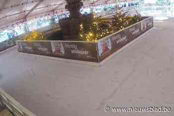 Zo warm is het dus vandaag: schaatspiste moet dicht omdat ijs smelt