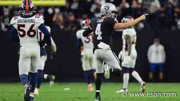 Raiders win and they're in? That might be the craziest concept of chaotic Las Vegas season