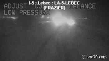 I-5 at Grapevine closed due to ice and snow, CHP says