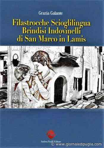 Torna il libreria Grazia Galante con filastrocche e indovinelli di San Marco in Lamis - Giornale di Puglia