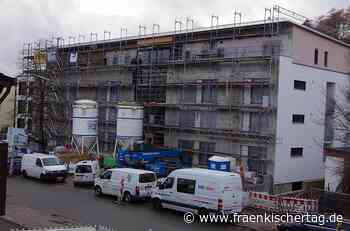 Vor Fertigstellung: Das Rote Kreuz bietet in Kronach bald neuen Wohnraum an. - Fraenkischer Tag