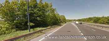 M66 crash shuts one lane between junctions 1 and 2