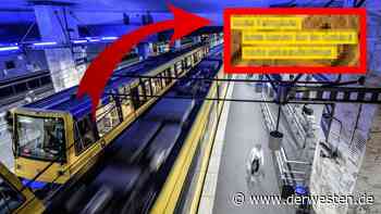 Essen: Ruhrbahn bekommt für DIESEN Spruch viele Lacher - derwesten.de - DER WESTEN