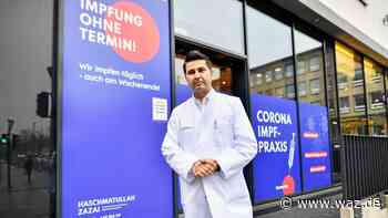 Am Hauptbahnhof Essen: Arzt impft auch Silvester und Neujahr - WAZ News