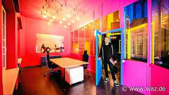Knallige Farben: Ein Besuch im wohl buntesten Büro Essens - WAZ News