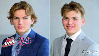 Pats sign Vaughan twins to WHL Standard Player Agreements – WHL Network - Western Hockey League