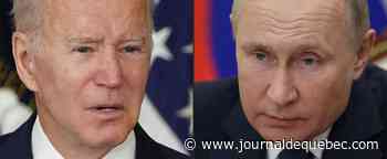 Biden et Poutine prônent «diplomatie» et «dialogue» sur l'Ukraine avant leur entretien