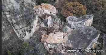 Un rocher de plusieurs centaines de tonnes s'effondre dans un secteur prisé par les grimpeurs à Saint-Jeannet