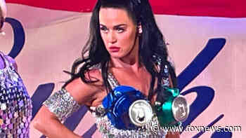 Katy Perry wears beer can bra in jaw-dropping performance for opening night of 'Play' residency in Las Vegas