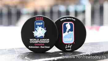 Plug pulled on World Junior Championship | 96.1 Renfrew Today - renfrewtoday.ca