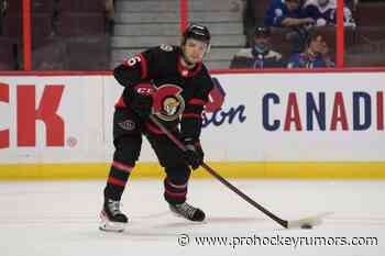 Ottawa Senators Activate Erik Brannstrom From Injured Reserve - prohockeyrumors.com