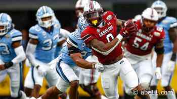 South Carolina smothers UNC in 38-21 Duke's Mayo Bowl win