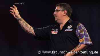 Ex-Champion Anderson bei Darts-WM auf Kurs
