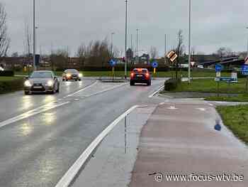 Schot in de zaak: drukke rotonde in Wervik wordt kruispunt met lichten - Focus en WTV
