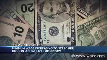 New York minimum wage to increase Friday