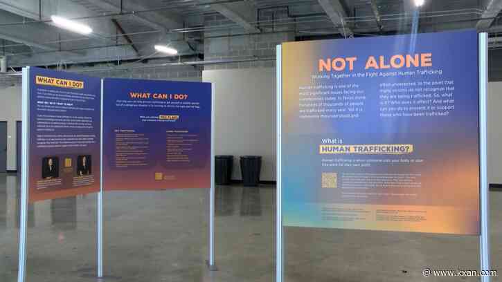 Bullock Museum's 'Not Alone' exhibit to travel across Texas to raise awareness on human trafficking