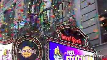 WATCH:  Confetti tested ahead of New Year's Eve celebration in Times Square