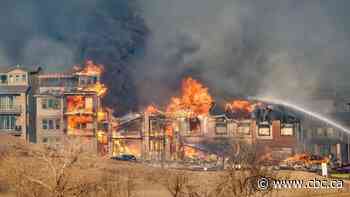Wind-driven wildfires in Colorado burn hundreds of homes, force evacuations