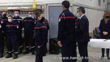 Frontignan : Michel Arrouy rend hommage aux pompiers - Hérault-Tribune