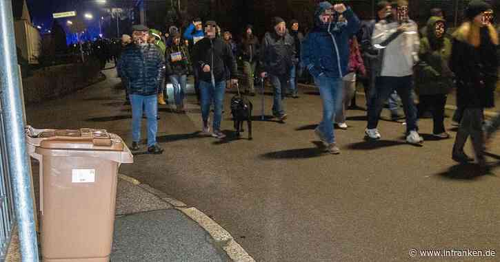 Ebern: Braune Tonnen gegen Corona-Demo - Bürgermeister ruft zu Protest auf - inFranken.de