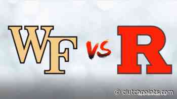 College Football odds: Wake Forest vs. Rutgers prediction, odds, pick - ClutchPoints