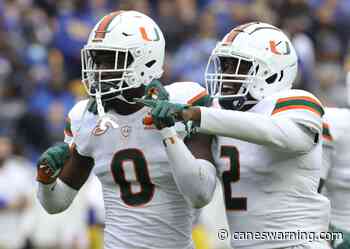 Zion Nelson and Tyrique Stevenson evaluating 2022 Miami football returns - Canes Warning