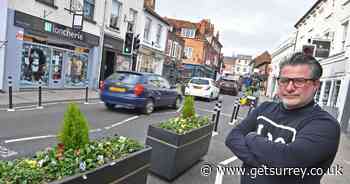 'It's stopping people going into Farnham': Business owner complains about Downing Street traffic issues - Surrey Live