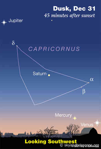 This Week's Sky at a Glance, December 31 – January 8