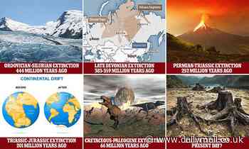 Earth's five mass extinctions and a sixth could be on the way