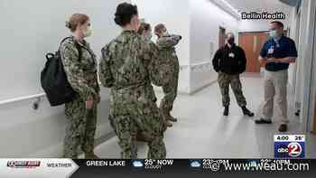 Navy medical team joins Bellin Health as COVID-19 overwhelms hospitals - WEAU