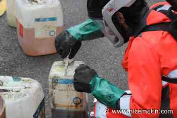 Des produits chimiques découverts avec des encombrants à Cannes