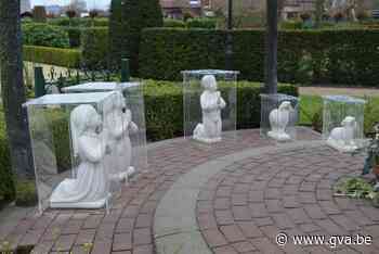 Mariapark verpakt net als Middelheim beelden in winterkubus - Gazet van Antwerpen