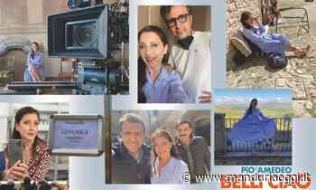 MANDURIA - L'attrice manduriana Mara Spinelli nel cast del film 'Belli Ciao' con protagonisti Pio e Amedeo - ManduriaOggi